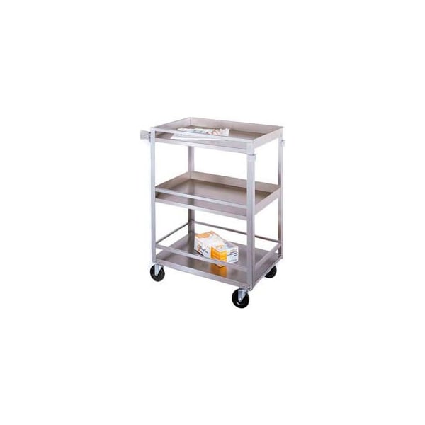 Lakeside Mfg. Lakeside Steel Utility Cart w/3 Shelves, 300 lb., 271